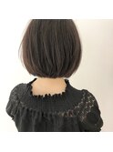 レザーで切るボブ