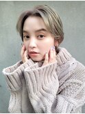 セットが楽なハンサムショート
