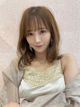 ルームバイシー 新宿(Loom. by Sea) くびれヘア/ショコラベージュ/ベビーバング【Loom.林】