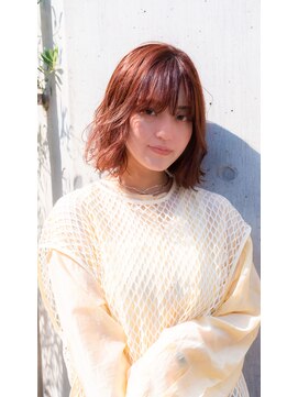 マッシュアンドマッシュアヴェダ ららぽーと福岡店(mash&mash AVEDA) 20代30代40代大人可愛いウェーブパーマボブ福岡博多