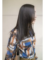 ニードバイスケール(NEED by SCALE)&nbsp;ミディアム暗髪ストレート