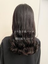 チョビー 銀座(chobii)&nbsp;デジタルパーマ　ウェーブ　韓国風パーマ　秋冬人気　高柳