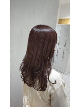 フィゼル あべのルシアス店(Aujua fizelle) 新色イルミナカラーピンクベージュ