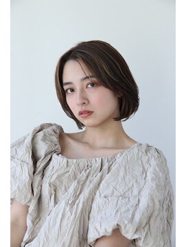 ヘアーアンドメイク エクリ 不動前店(Hair&Make equri) 【不動前美容室】タイトボブ