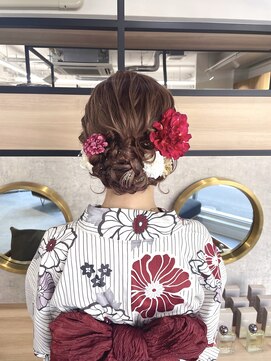 シー(thee) 浴衣アレンジ