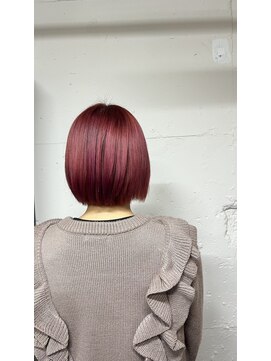 トクテ 吉祥寺(tokute) グレージュカラー/ボブウルフ/黒髪/ココアベージュ