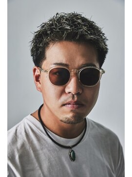 ダムディートウキョウヘアーラウンジ 上野店(DAMDEE TOKYO hair lounge) ホワイトメッシュ×ツイストパーマ