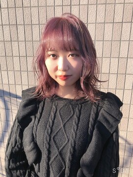 ザベース(the BASE) 色落ち楽しめるピンク