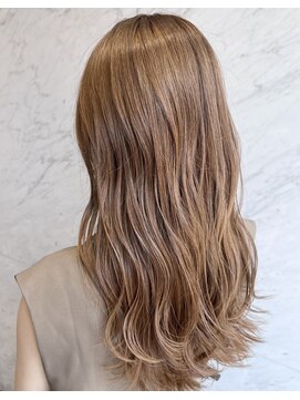 ベイ リコルド アトリ 名古屋名駅店(Bei Licoldo.Atole) 透明感　ベージュ系　ミルクティーブラウン