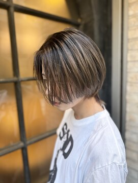 シャル 町田(shalu) ウルフ×グラデーションカラー