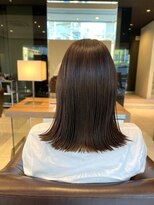 フロア(FLOOR)&nbsp;オリーブブラウン/ストレート/ミディアム