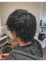 アンカー(ANCHOR)&nbsp;ウルフ×波巻きパーマ