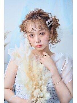 ヘアセットサロンシャルメ 梅田店(Hair Make Salon CHARMER) ルーズクラゲヘア