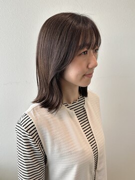 サラ ビューティー サイト 古賀店(SARA Beauty Sight) 外ハネボブ/ボブ/透明感カラー/20代30代40代