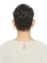 えがお美容室&nbsp;【えがお美容室】分け目が気になる方に◎トップふんわりショート