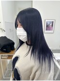 ブリーチ ダブルカラー ブルーラベンダー