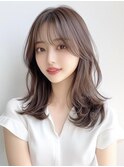 【vlow style#233】♯韓国レイヤー♯くびれミディ♯小顔カット