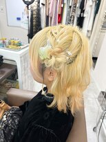 セットサロン ベル(Belle)&nbsp;編み込みハーフツイン