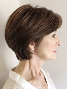 アルトリスト(Altruist Aging×HAIR&SPA) ☆イメチェンピンクベージュアンブレラカラー前髪クールショート