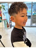キッズカット◎かっこいい男の子/スパイキーショートオール世代
