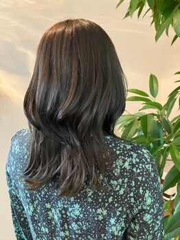 シンシアリー(Sincerely)の写真/使用するトリートメントはオーガニック成分&天然由来成分を配合した贅沢処方◎