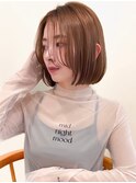 ハイライトバレイヤージュダブルカラーショートカット