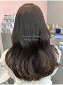 韓国へア/レイヤー/顔周り/ボブ/透明感カラー