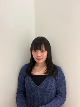 ビューバイネオリーブ 用賀店(Beau'r by neolive) 黒髪ボブルフネビージュ小顔ワンレン《用賀》