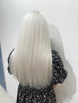アジールヘア 池袋東口店(agir hair)&nbsp;10代20代人気◎ブリーチ２回ホワイトブロンドカラー池袋