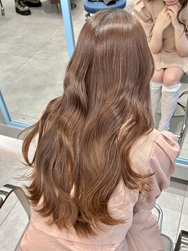 プリアバイポプルス 渋谷(pria by popls) ブリーチなしダブルカラー/20代/髪質改善/韓国/渋谷