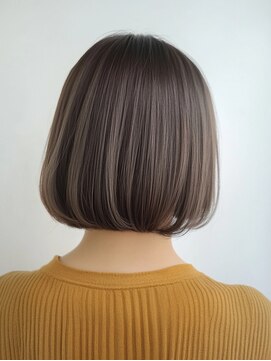 ティエナビューティー(TIENA BEAUTY) #ボブ#ブリーチなし透明感カラー#髪質改善