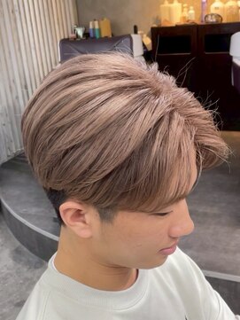 ハーシーバイアポロ 相模大野(HERSHE by apollo) カット/ホワイトグレージュ/レイヤーカット/チェリーブラウン