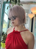 ルーヴェ(LOWE)&nbsp;【n】パープルベージュ,ピンクベージュ,ワンレンボブ