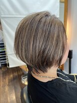 オッヂヘア(oggi hair) ハイライトショート