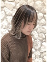 モアナ バイ ヘッドライト 武蔵小杉店(Moana by HEADLIGHT)&nbsp;Moana【武蔵小杉】#バレイヤージュ#ブリーチ#顔まわりカット