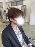 センターパート/メンズライク