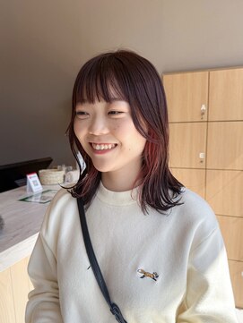 ユウヘアー 千代田橋店(U Hair) インナーカラー/ピンクカラー