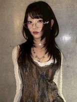 ネハス(nehus.)&nbsp;ハッシュカット/レイヤーカット/ブリーチカラー/ダブルカラー