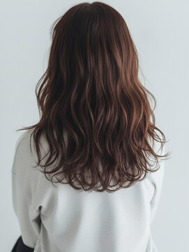 ウム(umu) ゆる巻きパーマ/20代30代40代◎ロング/前髪あり/暗髪草加