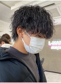シャドウパーマ/ツイストスパイラル/サーフカール/men's