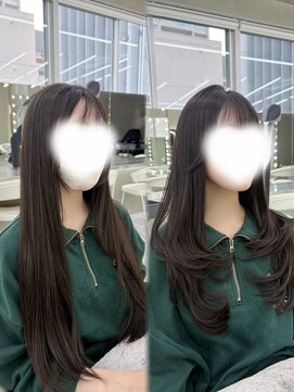 グローアイヴィ 大宮(GLROW IVY) ▼レイヤーカット垢抜けヘア顔まわりカット