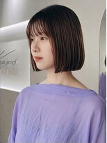 ウィズ ヘア デザイン(wis hair design) 髪質改善×艶感ショートボブ