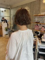 リンネ(Lin'ne)&nbsp;緩めウェーブのボブパーマ