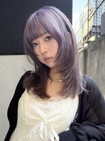 サンクス イース(SANKS . iisuu)&nbsp;バイオレット×ブラウン　ハイトーンデザイン