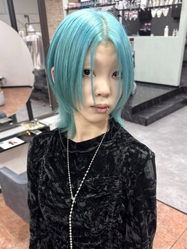 イブヘアー(eve hair) ◎ペールカラー/水色カラー/ショートカット