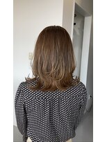 リライズ 加古川店(Re.Rize) ベージュブラウン/艶髪/髪質改善カラー【髪質改善/艶髪/加古川】
