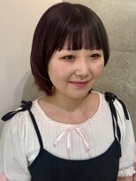 ヘア アイビー キチジョウジ(HAIR I Be, KICHIJOJI) ダブルカラー ミディアムレイヤー【吉祥寺 ブリーチ ウルフ】