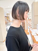 モリオ フロム ロンドン サッポロファクトリー店(morio FROM LONDON)&nbsp;大人かわいいショートボブ　インナーカラー　グラデーション