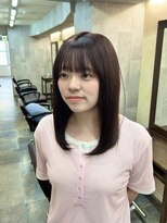 ファム(Fann.)&nbsp;顔まわりで魅せるナチュラルストレート
