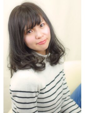 シキブフクヤマ(SIKIBU FUKUYAMA) ナチュラルワンカールミディ